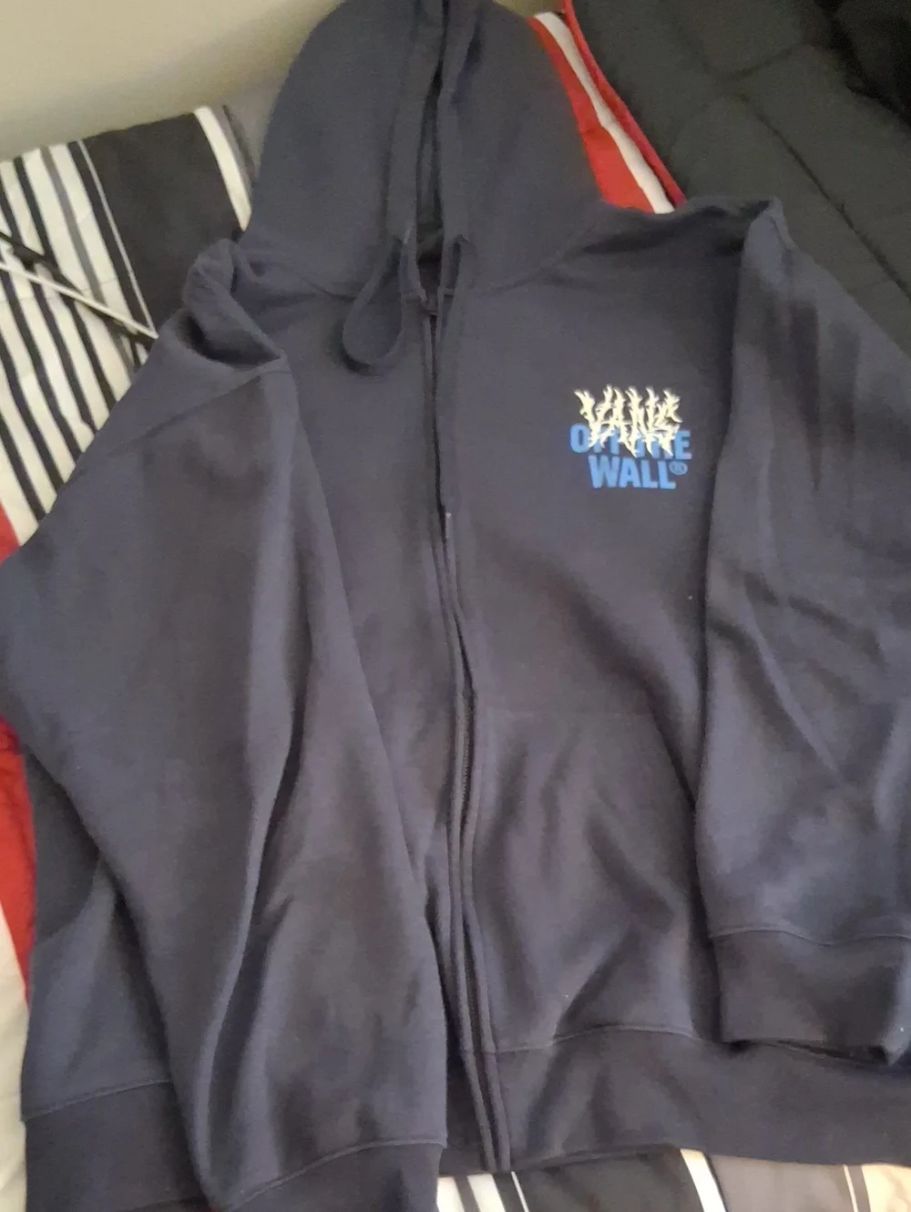 Vans Dark Navy Full-Zip Hoodie